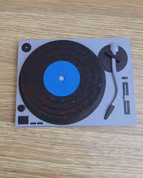 Vinyl & Record Player - 3D Coaster Set 🎶🍻
