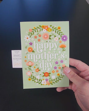 Mother's Day Endless Crying Baby 🔊 - Joker Greeting Prank Card (Glitter + Sound)