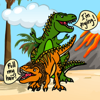 Pull My Hair 🦖🦕 – Stubby Holder