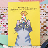 Purrfect Birthday 😺🎉- 3D Inappropriate Greeting Card