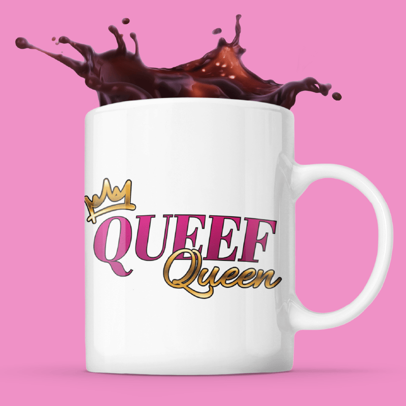 Queef Queen 💨👑 - Coffee Mug