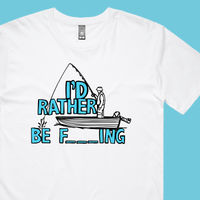 Rather Be Fishing 🐟🍆 - Men's T Shirt