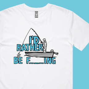Rather Be Fishing 🐟🍆 - Men's T Shirt