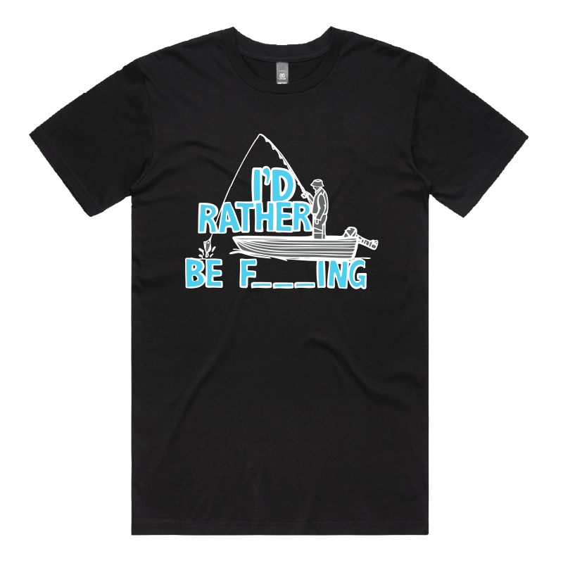 Rather Be Fishing 🐟🍆 - Men's T Shirt