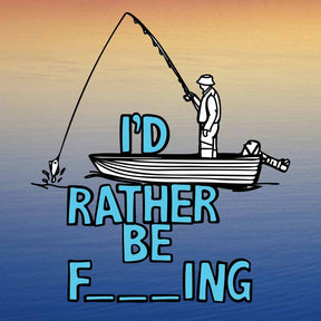 Rather Be Fishing 🐟🍆 - Mouse Pad