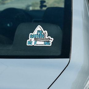 Rather Be Fishing 🐟🍆 - Sticker