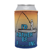 Rather Be Fishing 🐟🍆 - Stubby Holder