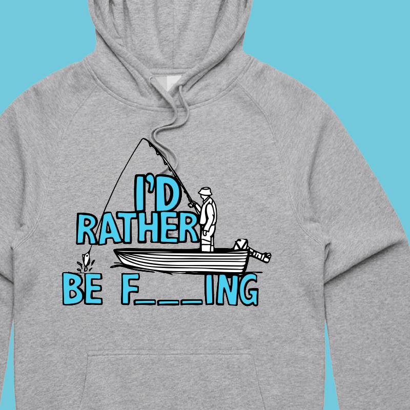 Rather Be Fishing 🐟🍆 - Unisex Hoodie