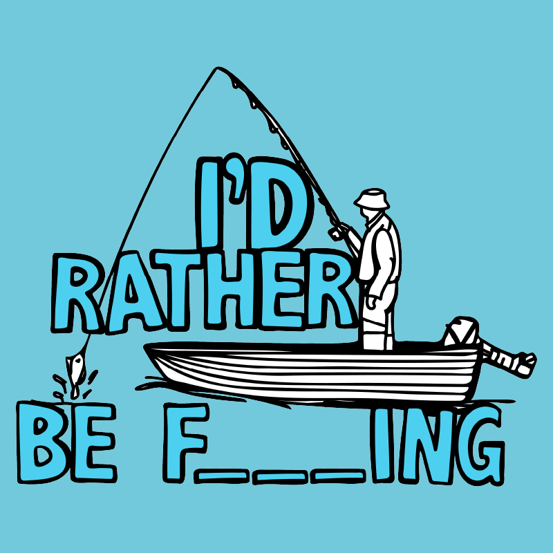 Rather Be Fishing 🐟🍆 - Women's T Shirt