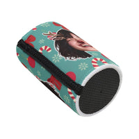 Reindeer Yourself Face Cutout 🦌🎄- Personalised Stubby Holder