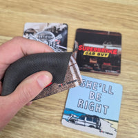 RevHead Set (4-Pack) - Coaster Set 🔧🍻