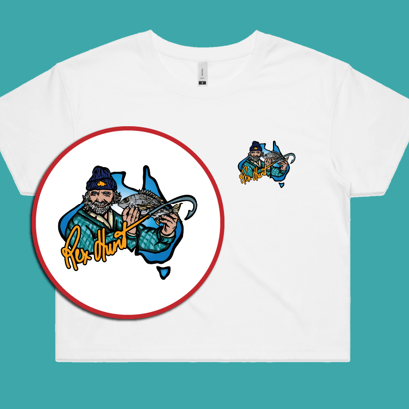 Rex Hunt Fishing 🎣🛥️ - Women's Crop Top
