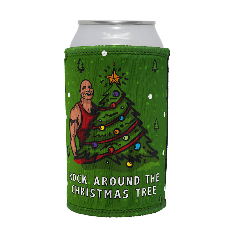 Rock Around The Christmas Tree 🎄 - Stubby Holder