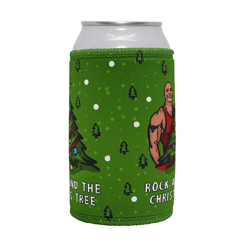 Rock Around The Christmas Tree 🎄 - Stubby Holder