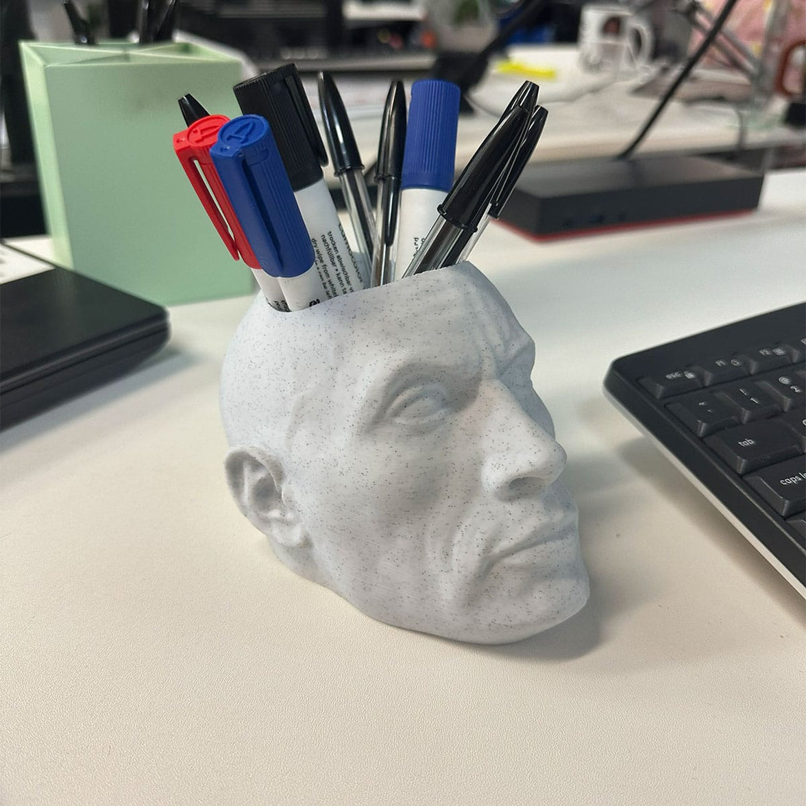 Rock Head 🪨- Planter / Pen Holder