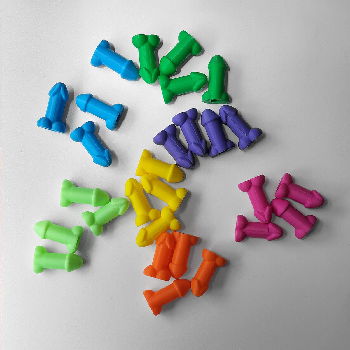 Rooster Shaped Valve Stem Cap 🐓🧢 - TireCockz Prank (4 Pack!)