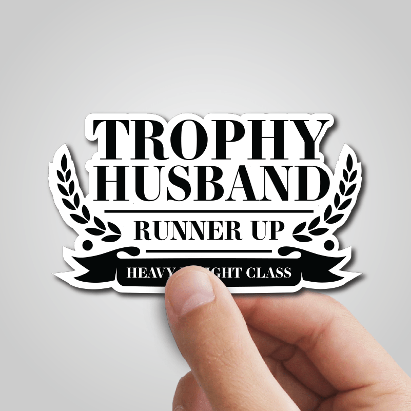 Runner Up Husband 👨🥈 – Sticker