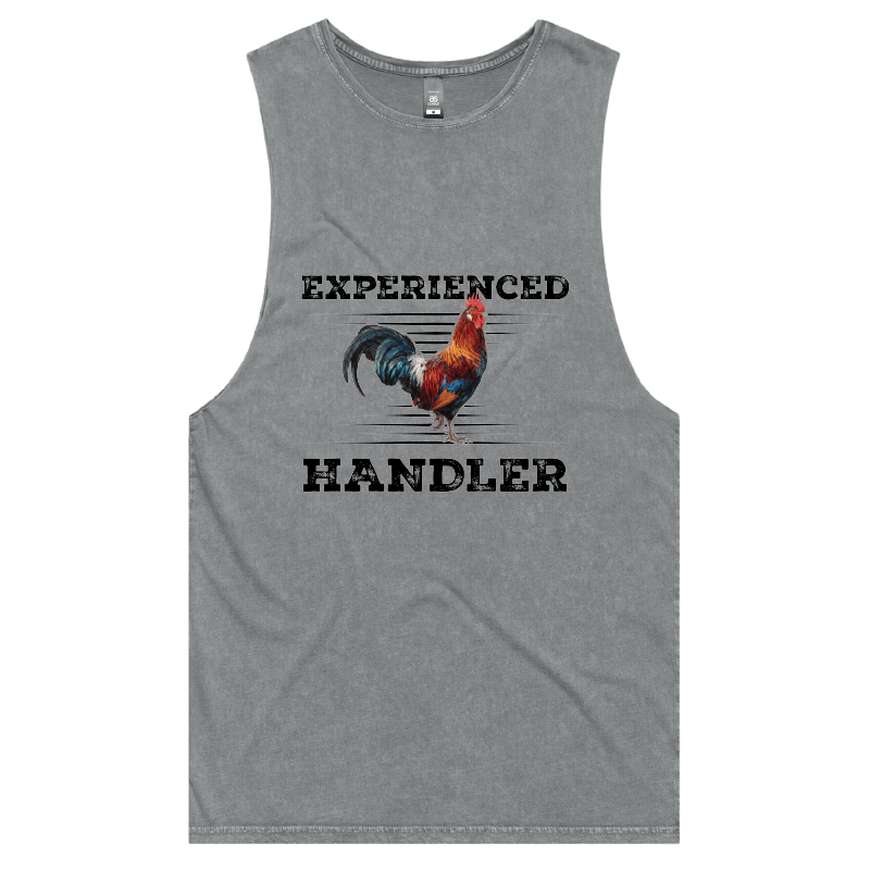 S / Ash / Large Front Design Experienced 🐔 Handler - Tank