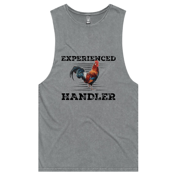 S / Ash / Large Front Design Experienced 🐔 Handler - Tank