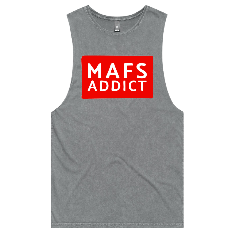 S / Ash / Large Front Design MAFS Addict 💍🕊️ – Tank