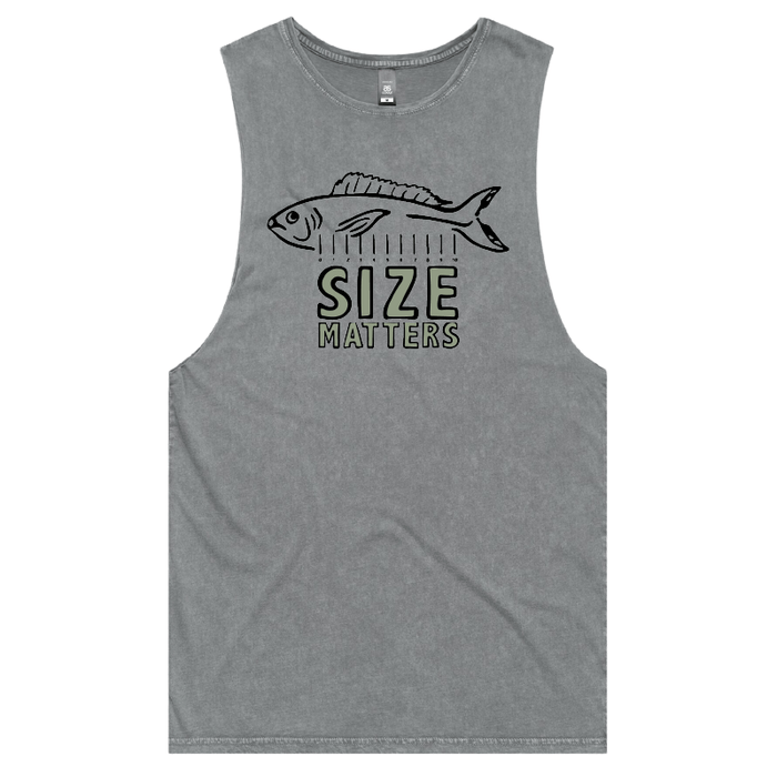 S / Ash / Large Front Design Size Matters 🐟📏 – Tank