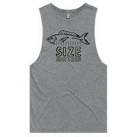 S / Ash / Large Front Design Size Matters 🐟📏 – Tank