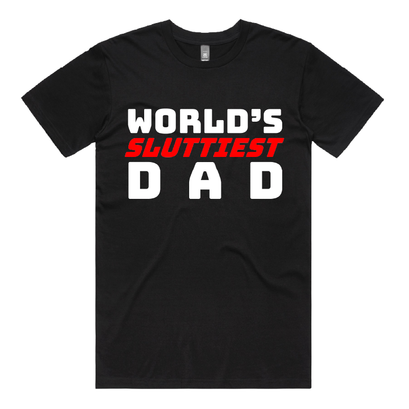 S / Black / Large Front Design Baddie Daddy 👴💋 – Men's T Shirt