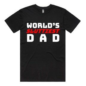 S / Black / Large Front Design Baddie Daddy 👴💋 – Men's T Shirt