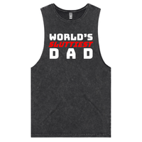 S / Black / Large Front Design Baddie Daddy 👴💋 – Tank
