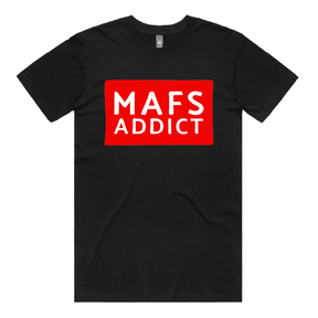 S / Black / Large Front Design MAFS Addict 💍🕊️ – Men's T Shirt