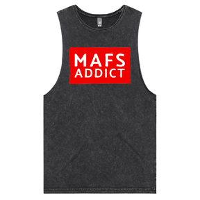 S / Black / Large Front Design MAFS Addict 💍🕊️ – Tank