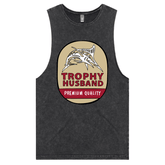 S / Black / Large Front Design Trophy Husband Northern 🍺🏆 – Tank