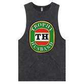 S / Black / Large Front Design Trophy Husband Victor Bravo 🍺🏆 – Tank