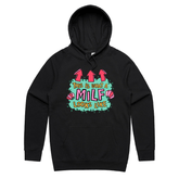 S / Black / Large Front Print MILF Looks Like 👆 – Unisex Hoodie