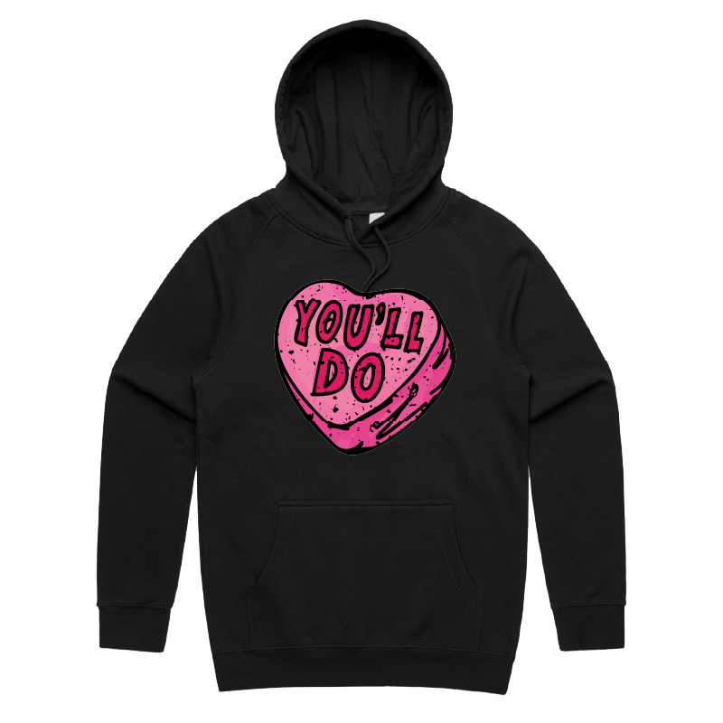 S / Black / Large Front Print You'll Do 🤷‍♀️💊 – Unisex Hoodie