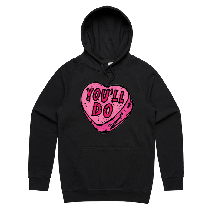 S / Black / Large Front Print You'll Do 🤷‍♀️💊 – Unisex Hoodie