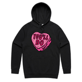S / Black / Large Front Print You'll Do 🤷‍♀️💊 – Unisex Hoodie