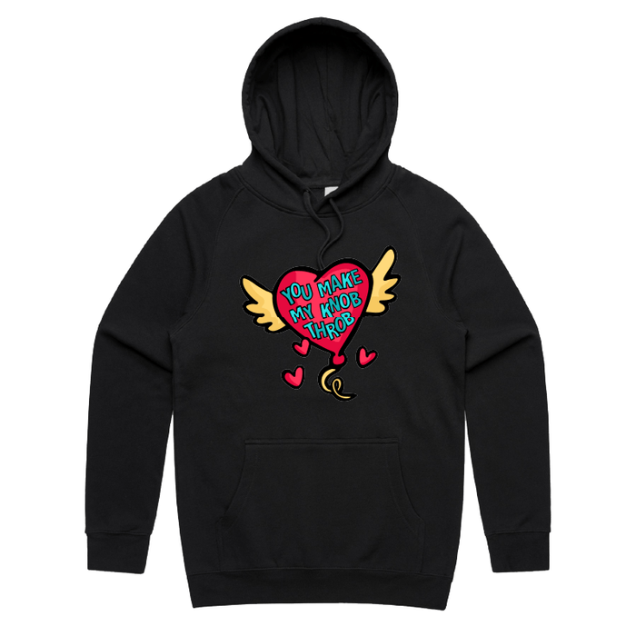 You Make My Knob Throb 🍆🌡️ – Unisex Hoodie