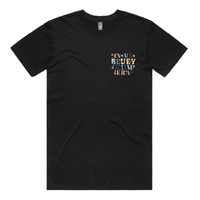 S / Black / Small Front Design Bluey Mum Era – Men's T Shirt