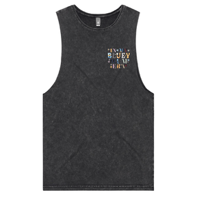 S / Black / Small Front Design Bluey Mum Era – Tank