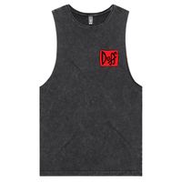 S / Black / Small Front Design Duff 👨‍🦲🍻 - Tank