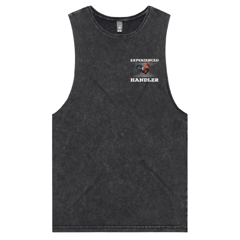 S / Black / Small Front Design Experienced 🐔 Handler - Tank