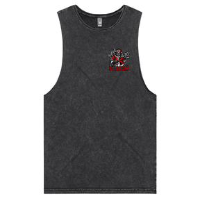 S / Black / Small Front Design Here To Sleigh 🎅🤘 - Tank