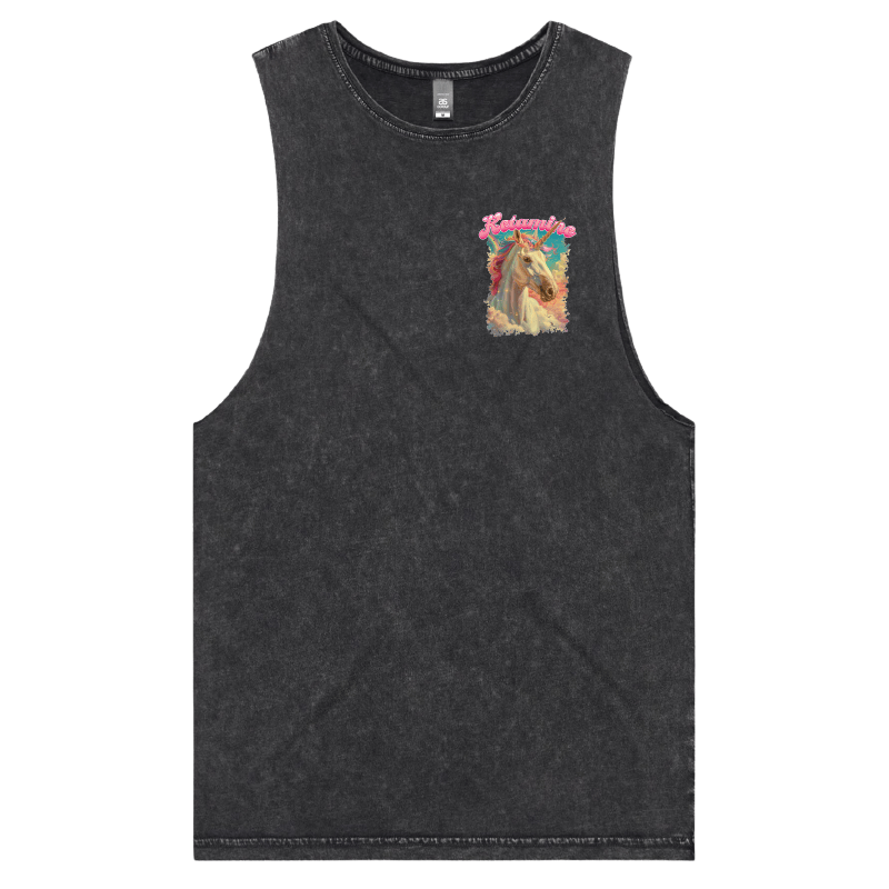 S / Black / Small Front Design Ketamine Unicorn 💉🦄 - Tank