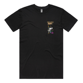 S / Black / Small Front Design Not Like The Others  🐴🦄 – Men's T Shirt