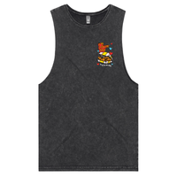 S / Black / Small Front Design Nugget Love 🍗💞 – Tank