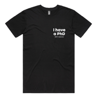 S / Black / Small Front Design Pretty Huge.....🎓 - Men's T Shirt