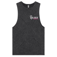 S / Black / Small Front Design Queef Queen 💨👑 - Tank
