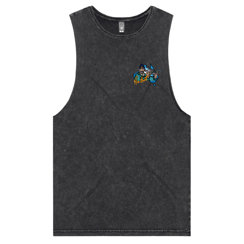 S / Black / Small Front Design Rex Hunt Fishing 🎣🛥️ - Tank
