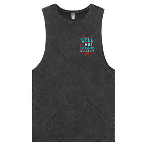 S / Black / Small Front Design That Escalated Quickly 🤬😬 – Tank